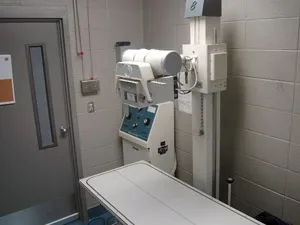 Digital radiology (x-ray) room at Chappelle